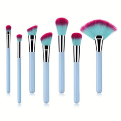 7PCS Makeup Brushes Cosmetic Tools Foundation Eyeshadow Blush Powder Brush