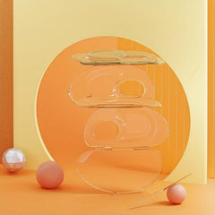 Acrylic Makeup Mixing Palette with Spatula Tool