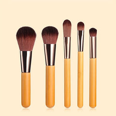 5pcs Mini Makeup Brush Set Synthetic Concealer Foundation Eyeshadow Cosmetics