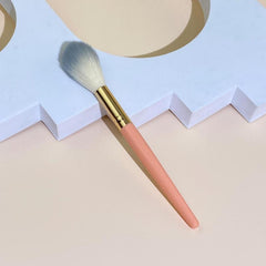 Wooden Handle Blush Brush Flame Highlight Brush Single Makeup Brush