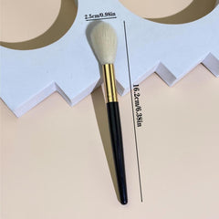 Wooden Handle Blush Brush Flame Highlight Brush Single Makeup Brush