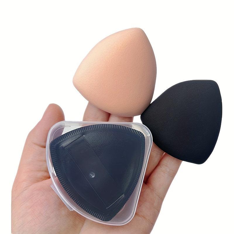 Soft Face Triangle Makeup Puff Loose Powder Wet Dry Tool