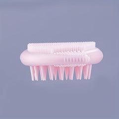 Silicone Facial Cleansing Brush Shampoo Brush Scrubber Massager Gift For Women