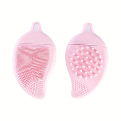 Silicone Facial Cleansing Brush Shampoo Brush Scrubber Massager Gift For Women