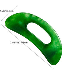 Large Body Guasha Massage Tool with Hand Grip