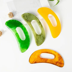 Large Body Guasha Massage Tool with Hand Grip