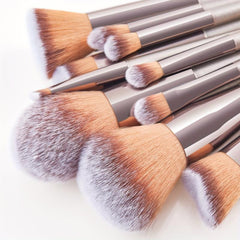 10pcs Makeup Brush Set Eye Loose Powder Eyebrow Beauty Tool
