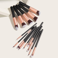 14pcs Makeup Brushes Set with Case Soft & Oder Face Makeup Kit