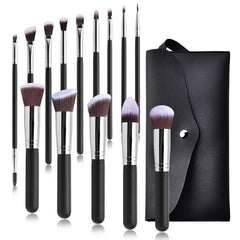 14pcs Makeup Brushes Set with Case Soft & Oder Face Makeup Kit