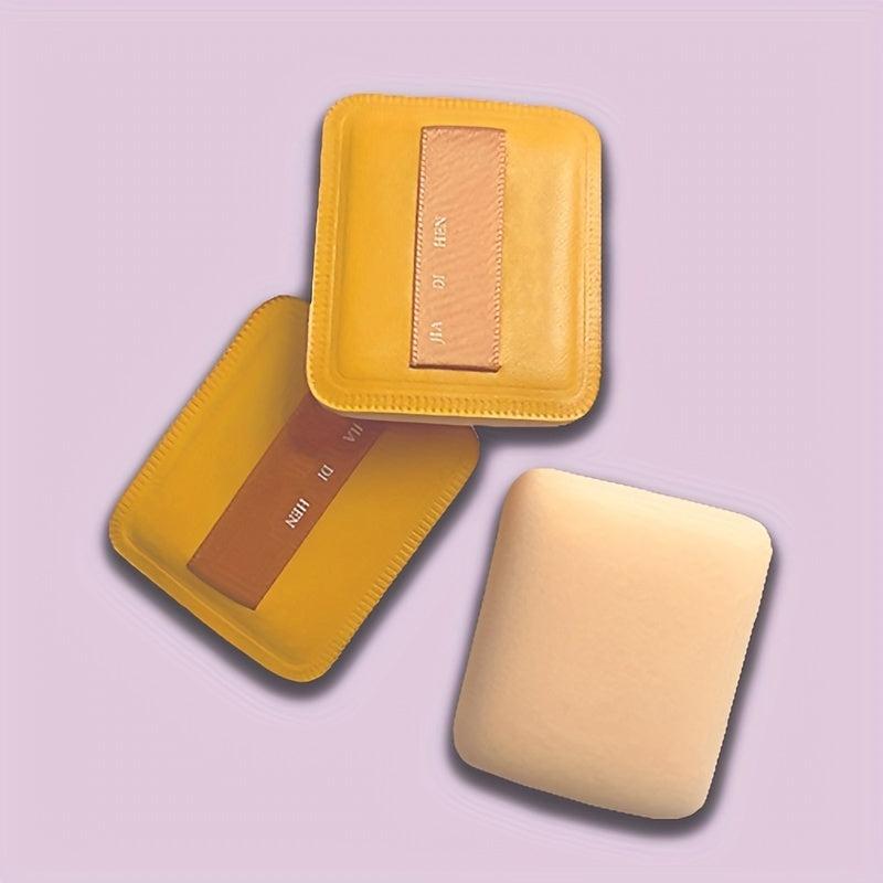 3pcs Soft Makeup Puff Wet/Dry Dual Use Flawless Loose Powder Foundation