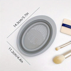 Silicone Makeup Brush Cleaning Mat - Easy to Clean