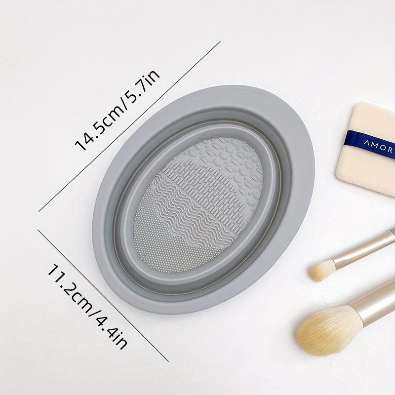 Silicone Makeup Brush Cleaning Mat - Easy to Clean