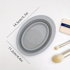 Silicone Makeup Brush Cleaning Mat - Easy to Clean