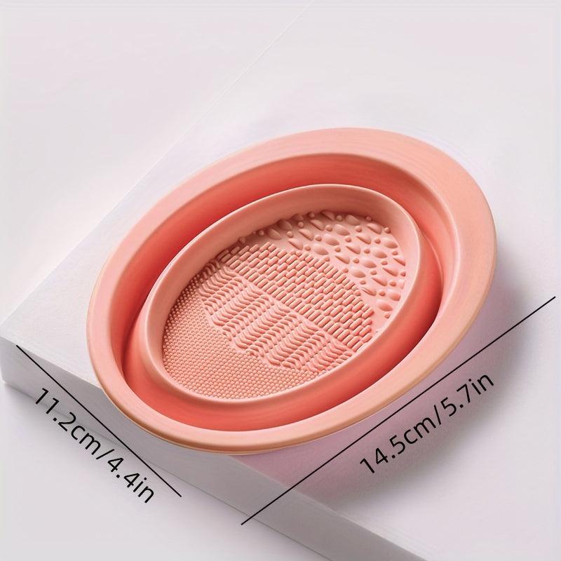 Silicone Makeup Brush Cleaning Mat - Easy to Clean