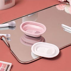 Silicone Makeup Brush Cleaning Mat - Easy to Clean