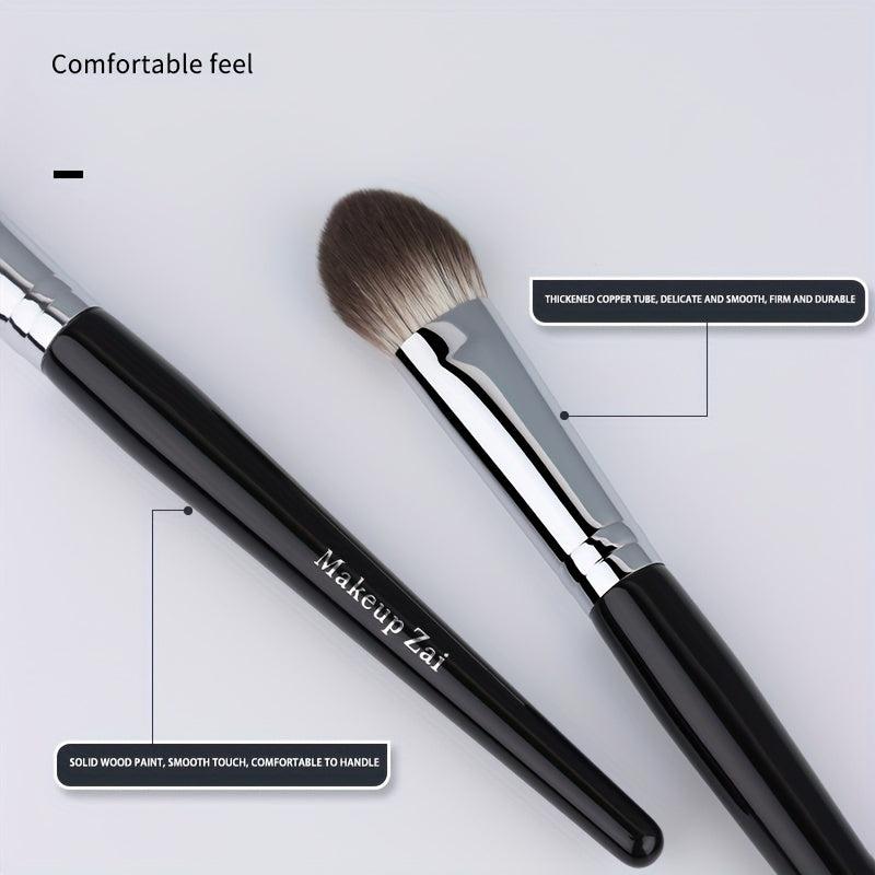 Small Blush Brush Vegan Makeup Tool Creates Airbrushed Effect