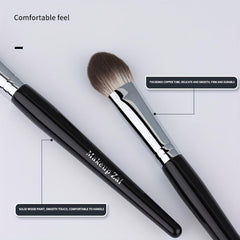 Small Blush Brush Vegan Makeup Tool Creates Airbrushed Effect