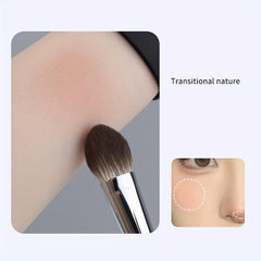 Small Blush Brush Vegan Makeup Tool Creates Airbrushed Effect