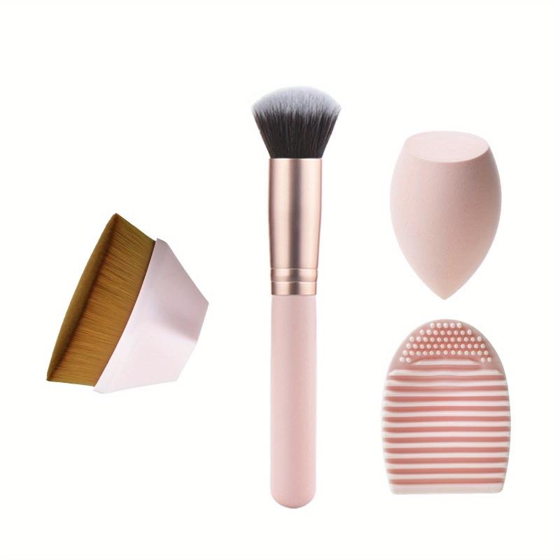 Makeup Brush Beauty Sponge Cleaning Tool Foundation Brush Set