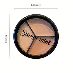 High Coverage Hydrating Concealer Cream Palette - Dark Circle Acne Zip Mark