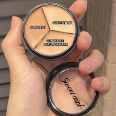 High Coverage Hydrating Concealer Cream Palette - Dark Circle Acne Zip Mark