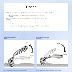 3D Face Massager Roller for Wrinkles & Muscle Relaxation