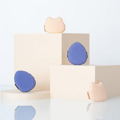 5Pcs Thumb Puff Mini Finger Shape Puff Liquid Foundation Beauty Tools