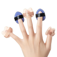 5Pcs Thumb Puff Mini Finger Shape Puff Liquid Foundation Beauty Tools