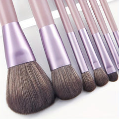 7 Pcs Makeup Brush Set Professional Cosmetic Beauty Tool Purple