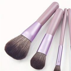 7 Pcs Makeup Brush Set Professional Cosmetic Beauty Tool Purple