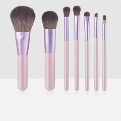 7 Pcs Makeup Brush Set Professional Cosmetic Beauty Tool Purple