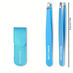2pcs Eyebrow & False Eyelashes Clip Set