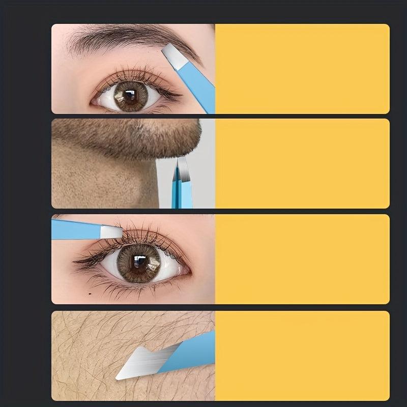 2pcs Eyebrow & False Eyelashes Clip Set