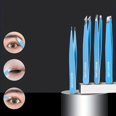 2pcs Eyebrow & False Eyelashes Clip Set