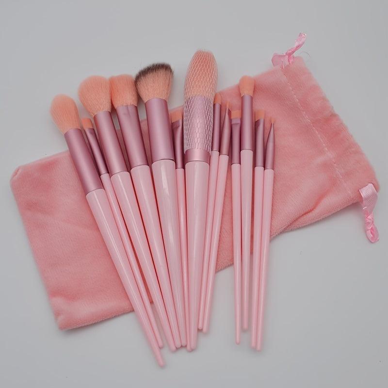 13pcs Makeup Brush Set Eye Shadow Eyeliner Lip Foundation Powder Makeup Brushes