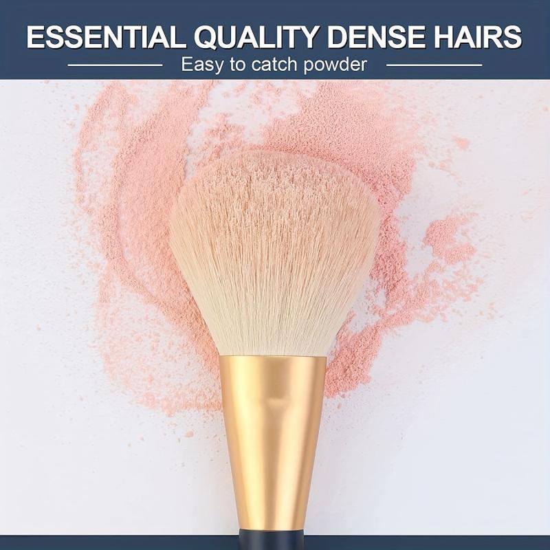 12pc Makeup Brushes Set with Sponge/Cleaner Pad