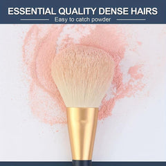 12pc Makeup Brushes Set with Sponge/Cleaner Pad