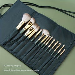 14PCs Makeup Brushes Set With Brush Case For Foundation Powder Eyeshadow