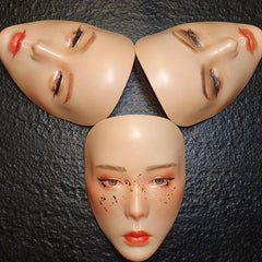 Silicone Makeup Practice Face Board