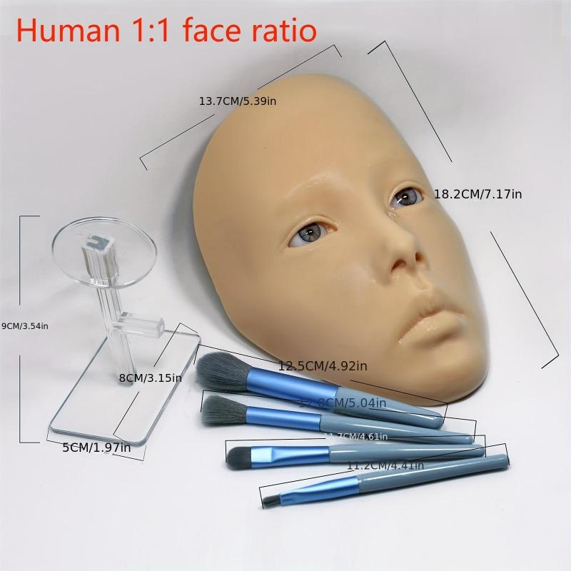 Silicone Makeup Practice Face Board