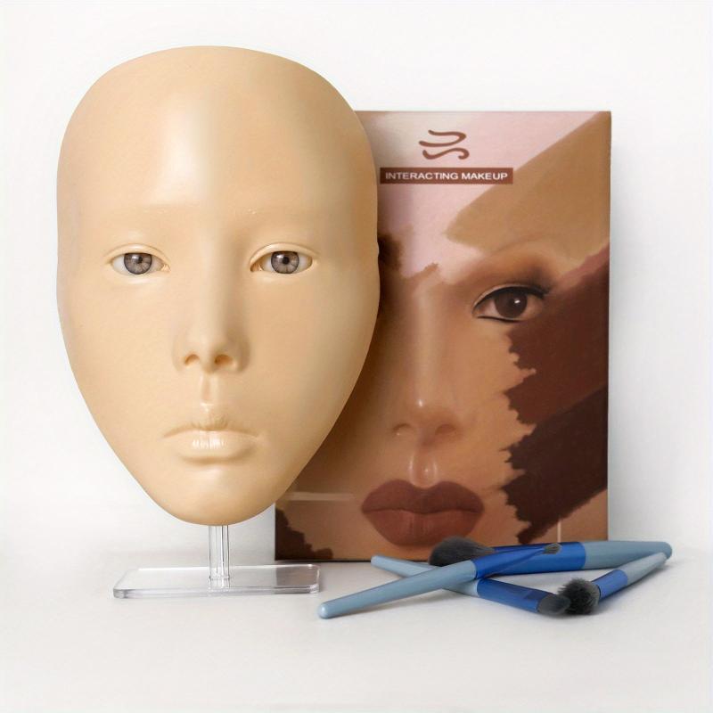Silicone Makeup Practice Face Board