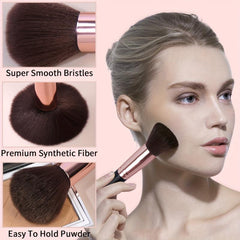 20pcs Professional Makeup Brush Set Foundation Concealer Blush Powder Eyeshadow