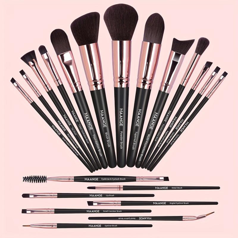 20pcs Professional Makeup Brush Set Foundation Concealer Blush Powder Eyeshadow