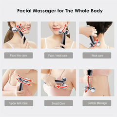 3D Roller Face Massager Y shaped Beauty Bar Face Sculpting Tool