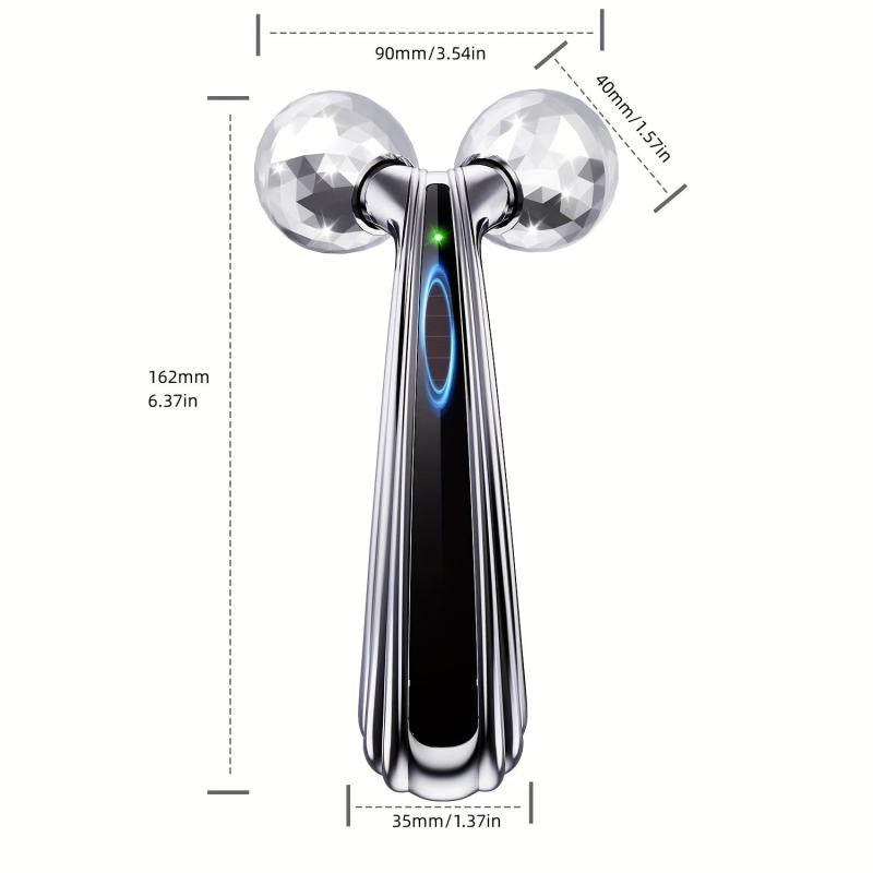 3D Roller Face Massager Y shaped Beauty Bar Face Sculpting Tool