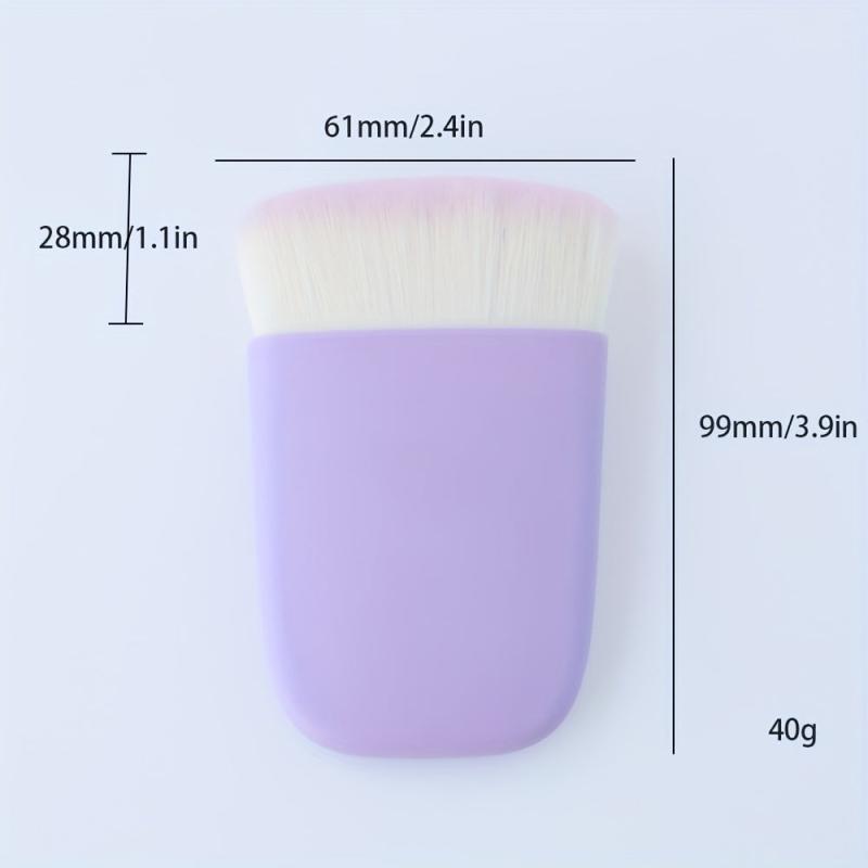 Single Cosmetic Brush for Women and Girls - Purple Makeup Brush
