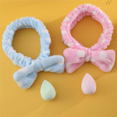2pcs Beauty Egg with Makeup Hairband Set