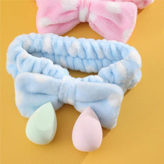 2pcs Beauty Egg with Makeup Hairband Set