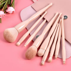 9pcs Makeup Brush Set Ideal For Makeup Beginner Artist