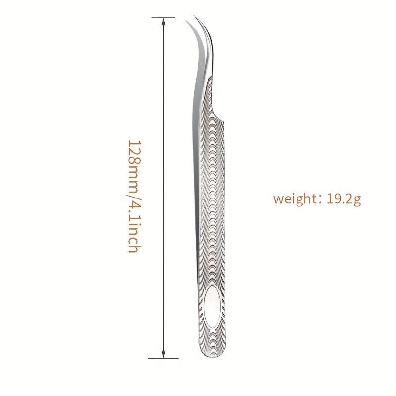 Pro Eyelash Extension Tweezers Straight and Curved
